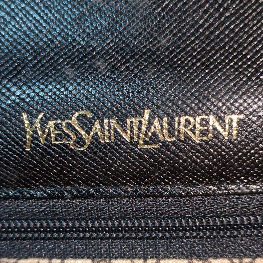 イヴサンローラン クラッチバッグ カサンドラ レザー ブラック