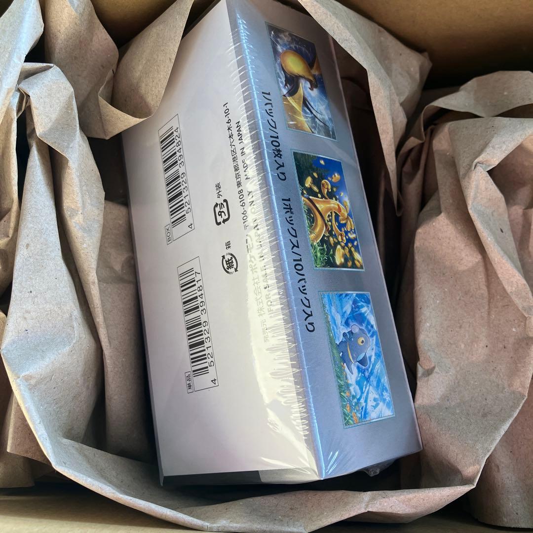 ポケモンカードゲーム シャイニートレジャーex 1BOXシュリンク付新品未開封￼