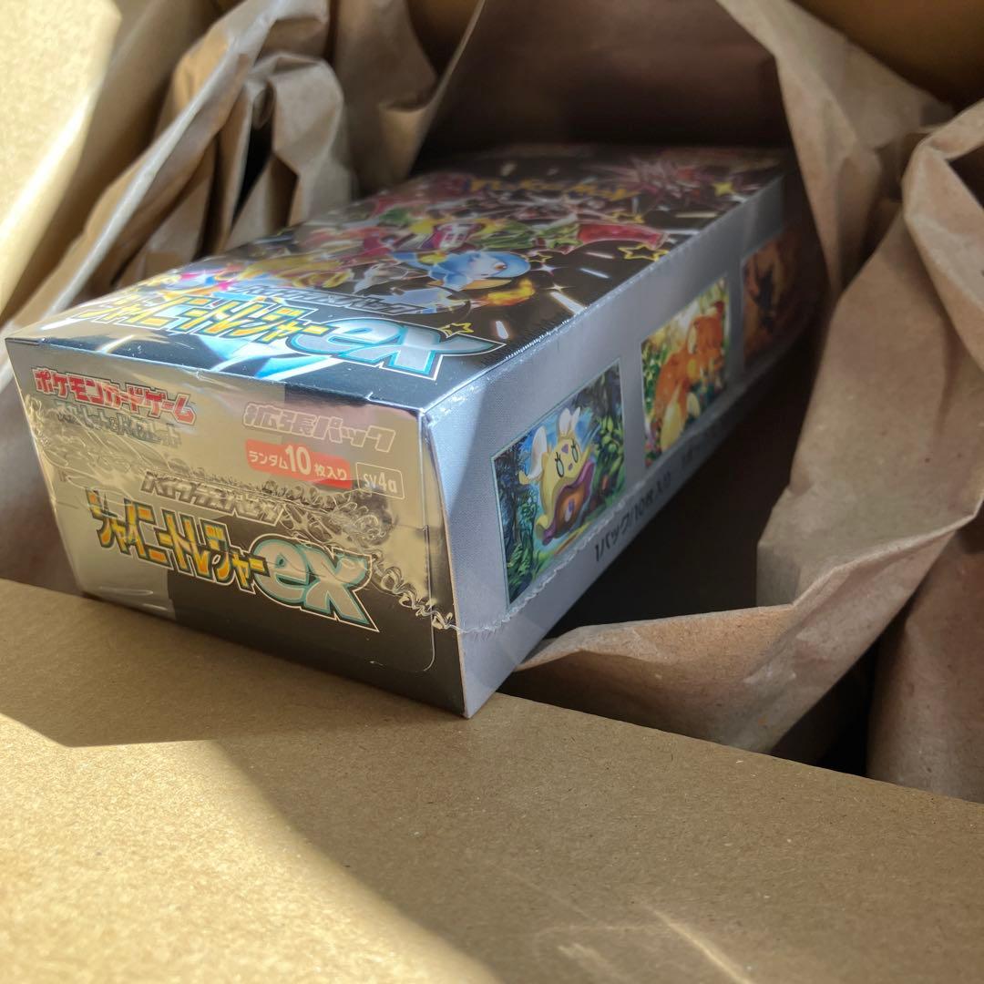 ポケモンカードゲーム シャイニートレジャーex 1BOXシュリンク付新品未開封￼
