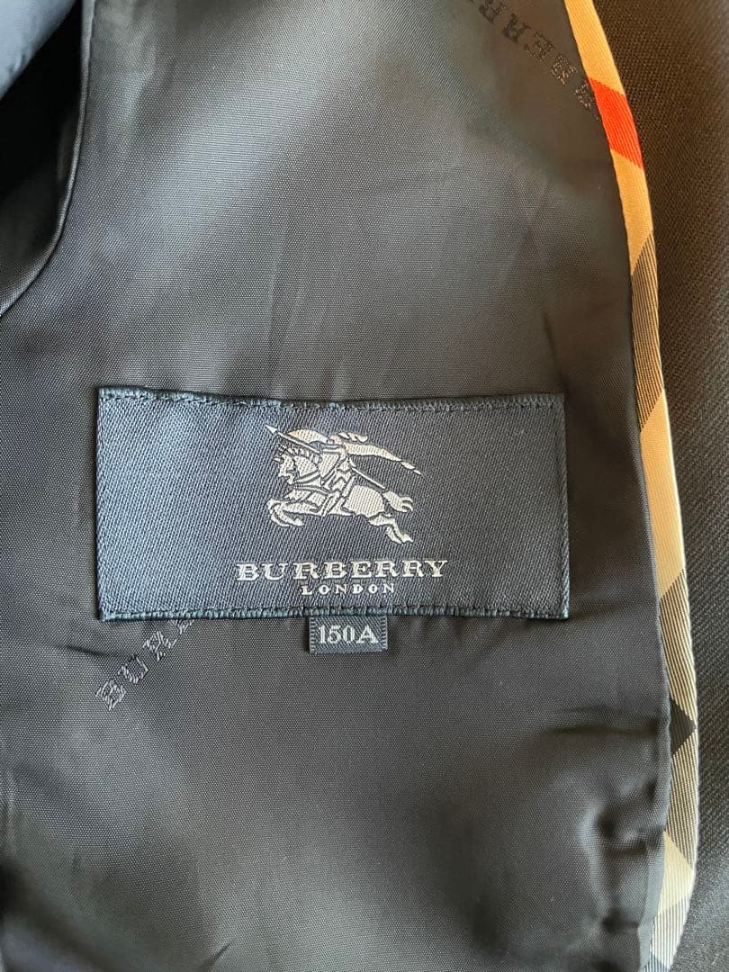 バーバリーロンドン　フォーマル　ジャケット　パンツ　シャツ3点セット男の子卒業式