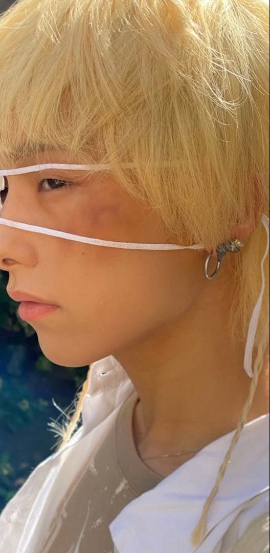 あおばくん着用 Justine Clenquet Alan 蝶々 ピアス