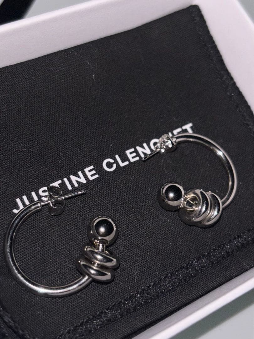 あおばくん着用 Justine Clenquet Alan 蝶々 ピアス