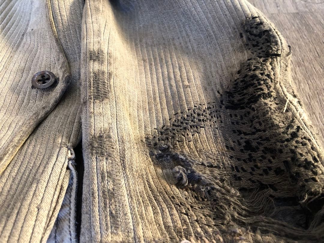 French vintage 30s 40sヴィンテージ ハンティングジャケット