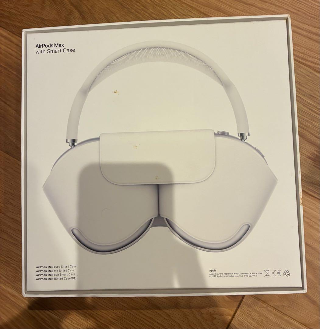 Apple AirPods Max シルバー　動作チェックの1回だけ使用