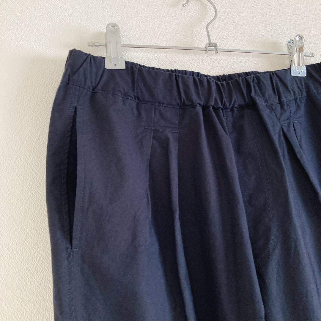 HUIS. ダウンプルーフコットンパンツ　501 ダークネイビー　1　遠州