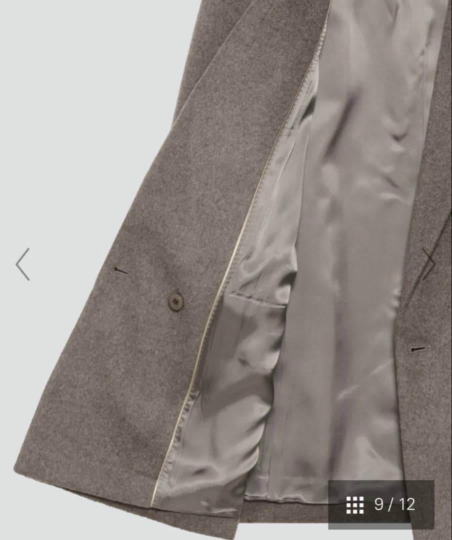 Theory luxe ウールコートジャケット