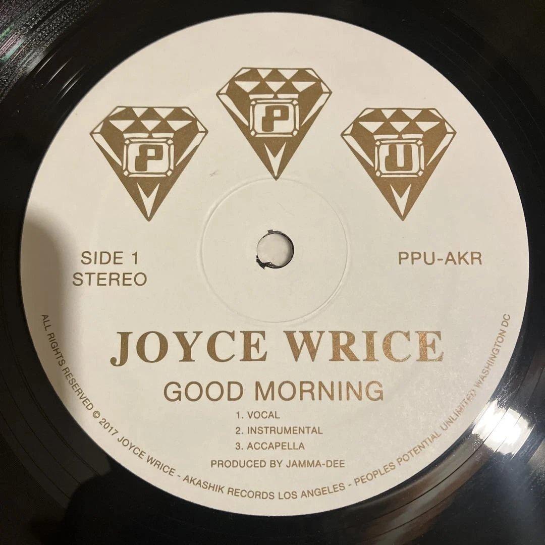 Joyce Wrice - Good Morning レコード