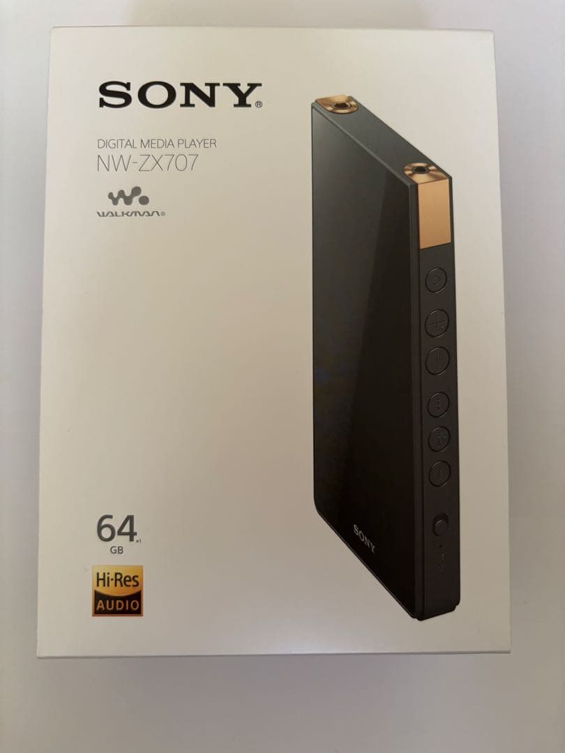 【新品・箱無し】NW-ZX707　ウォークマン ハイレゾ音源対応　ZXシリーズ