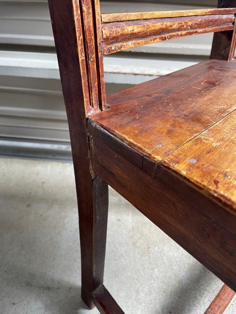 ビンテージ/インド/インド家具/無垢材/ダイニングチェア/チェア/椅子