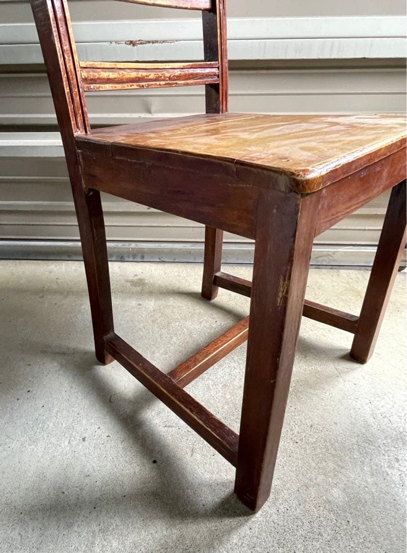 ビンテージ/インド/インド家具/無垢材/ダイニングチェア/チェア/椅子