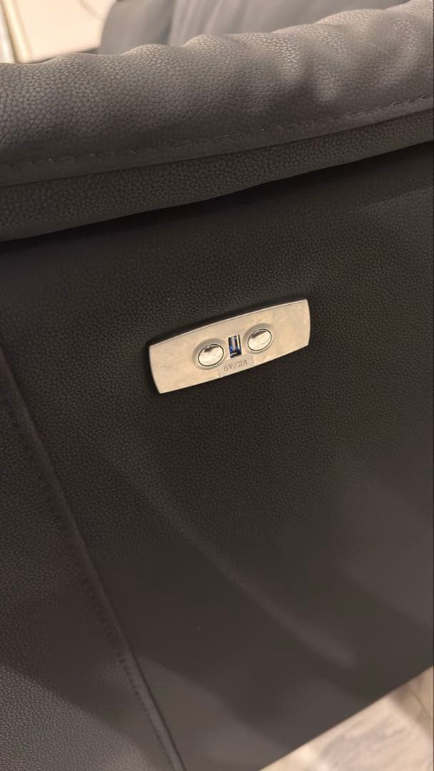 2人掛けソファ ニトリ Nシールド(KK6133)ブラック