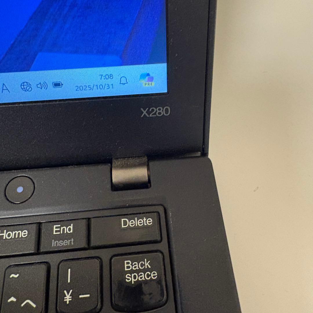 Windowsノート本体 ThinkPad X280