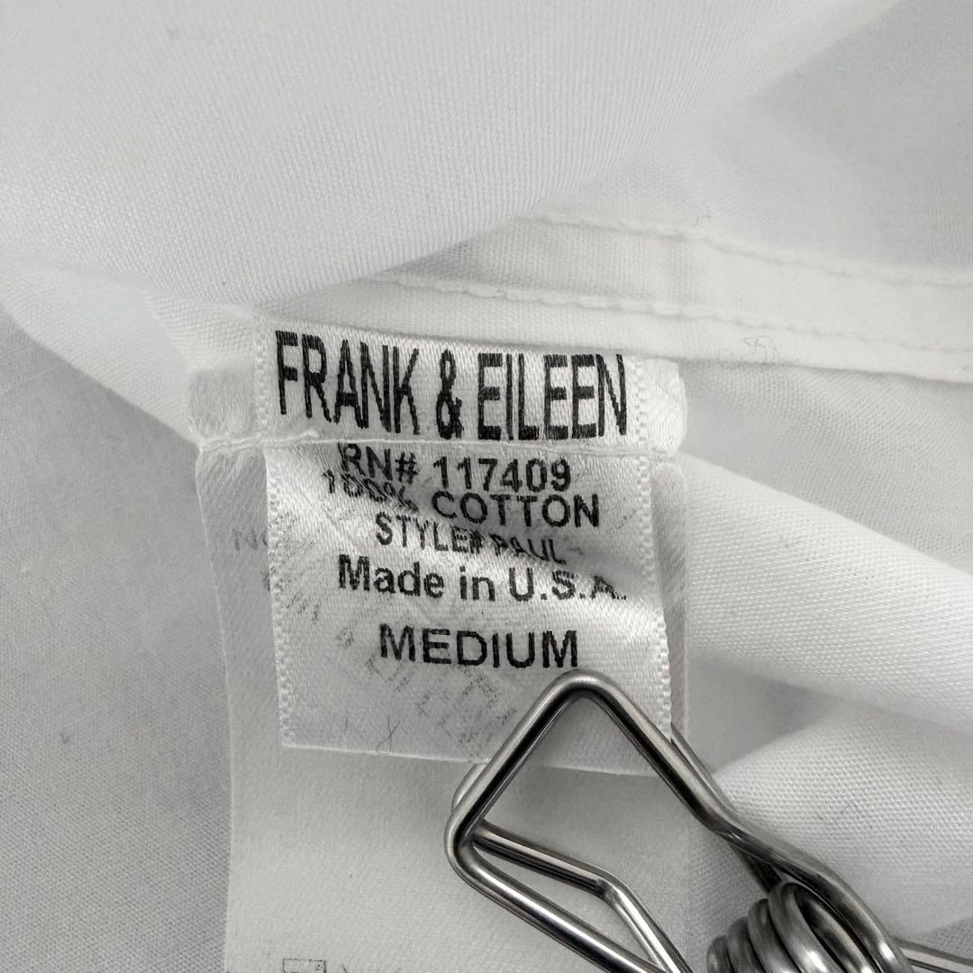 フランクアンドアイリーン Paul ホワイト Mサイズ　白シャツ　ゆったり