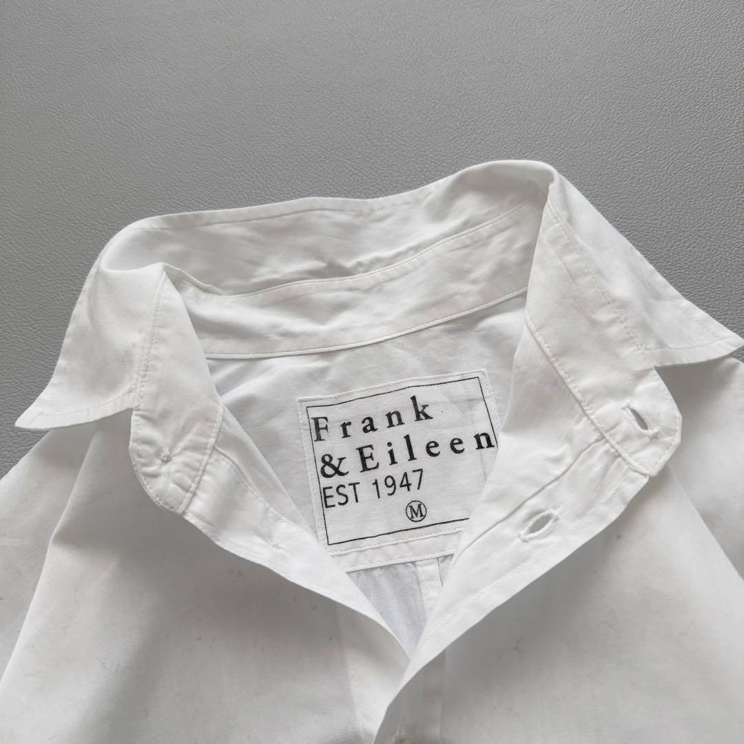 フランクアンドアイリーン Paul ホワイト Mサイズ　白シャツ　ゆったり
