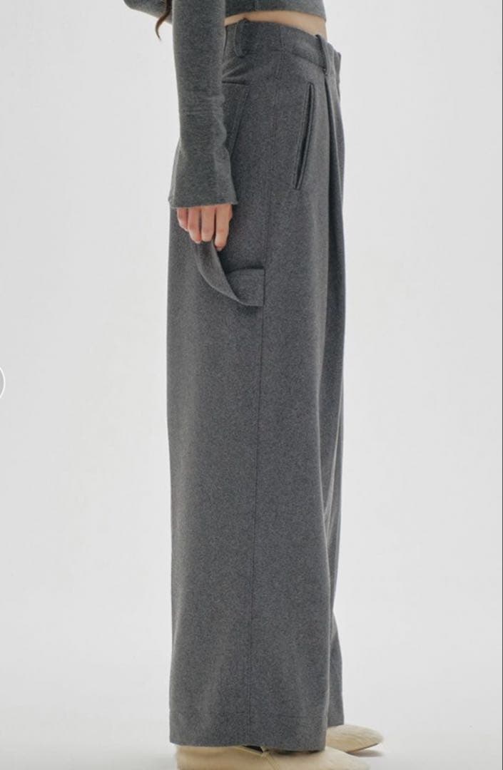 todayful ウールペインターパンツ