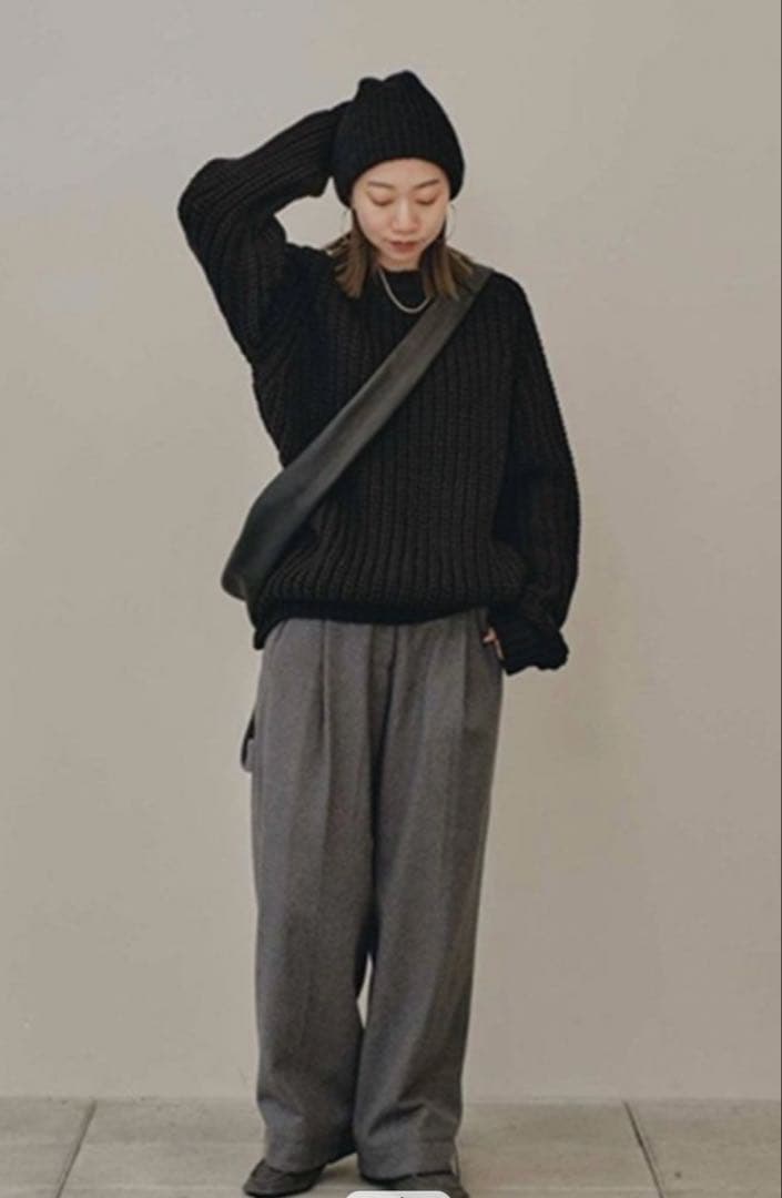 todayful ウールペインターパンツ