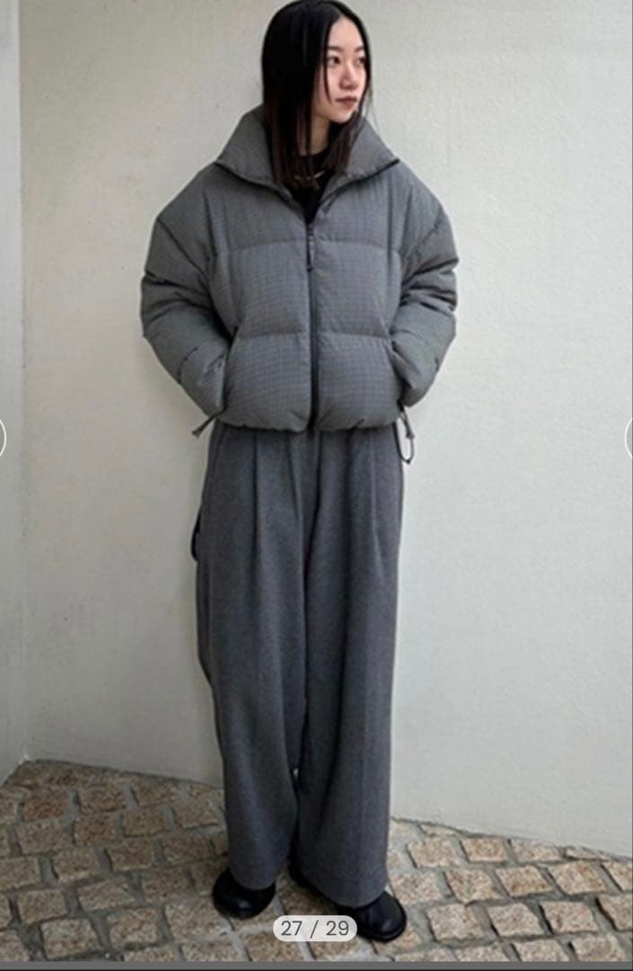 todayful ウールペインターパンツ