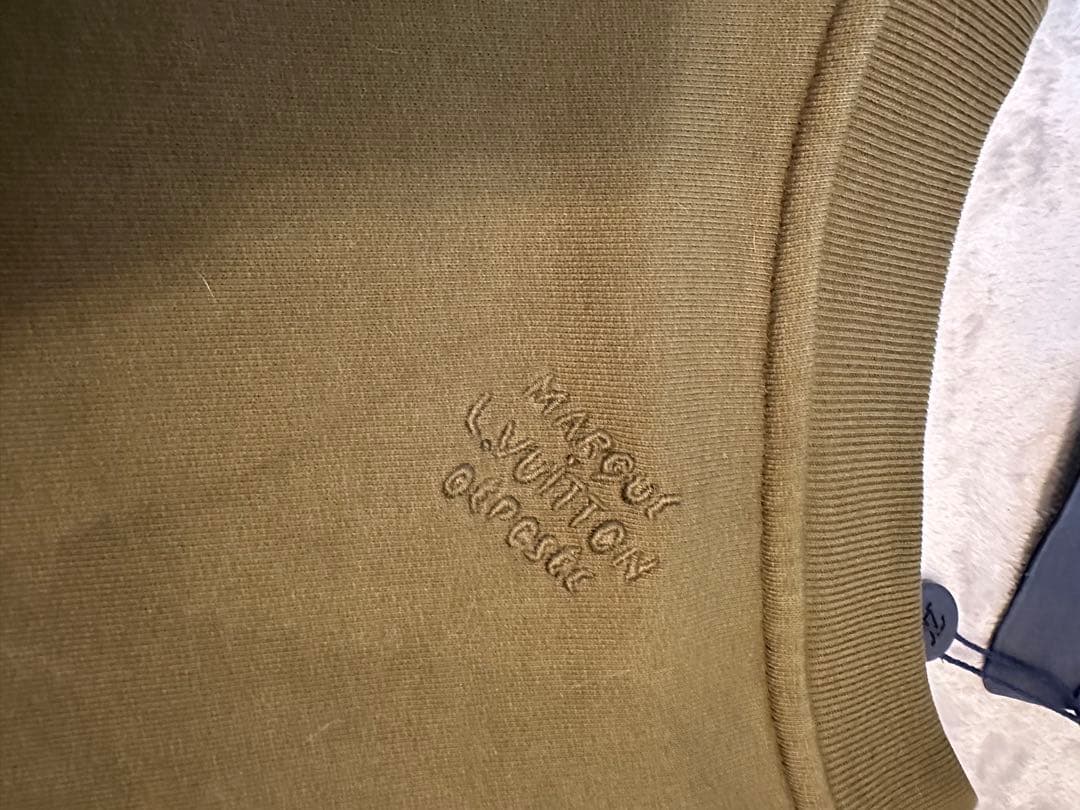 平野紫耀着用Louis Vuitton オリーブ トレーナー Mサイズ