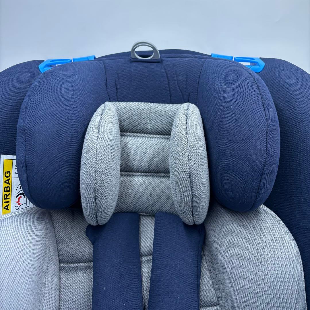 極美品　アイリスプラザ ISOFIX シートベルト固定 チャイルドシート