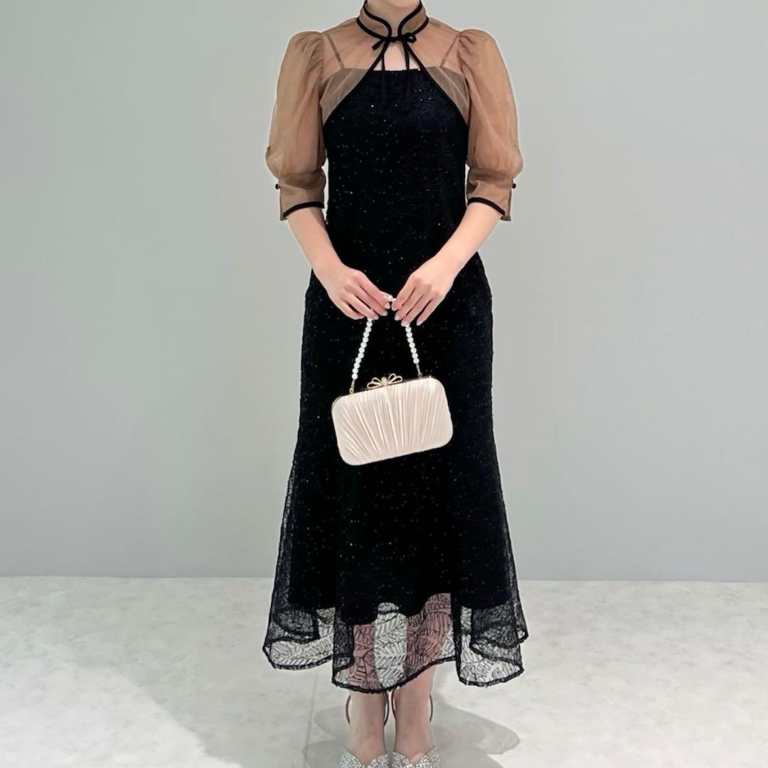 Leja 結婚式 パーティードレス ボレロマーメイドワンピース セットアップ