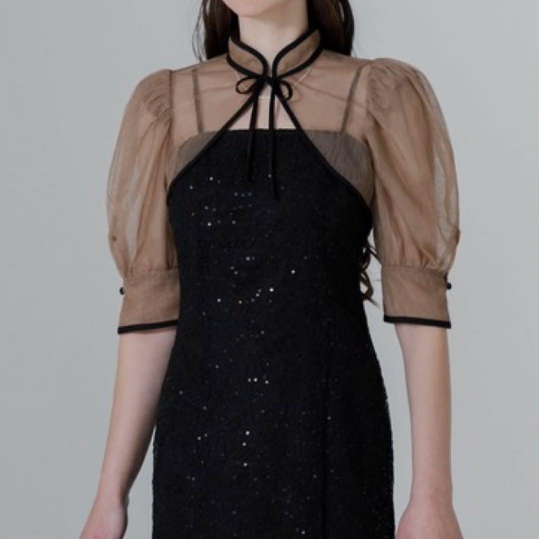 Leja 結婚式 パーティードレス ボレロマーメイドワンピース セットアップ