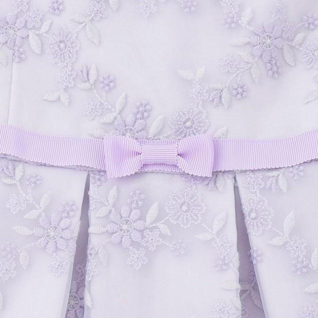 新品 petit main プティマイン 130 フォーマル 入学式 卒園式 紫