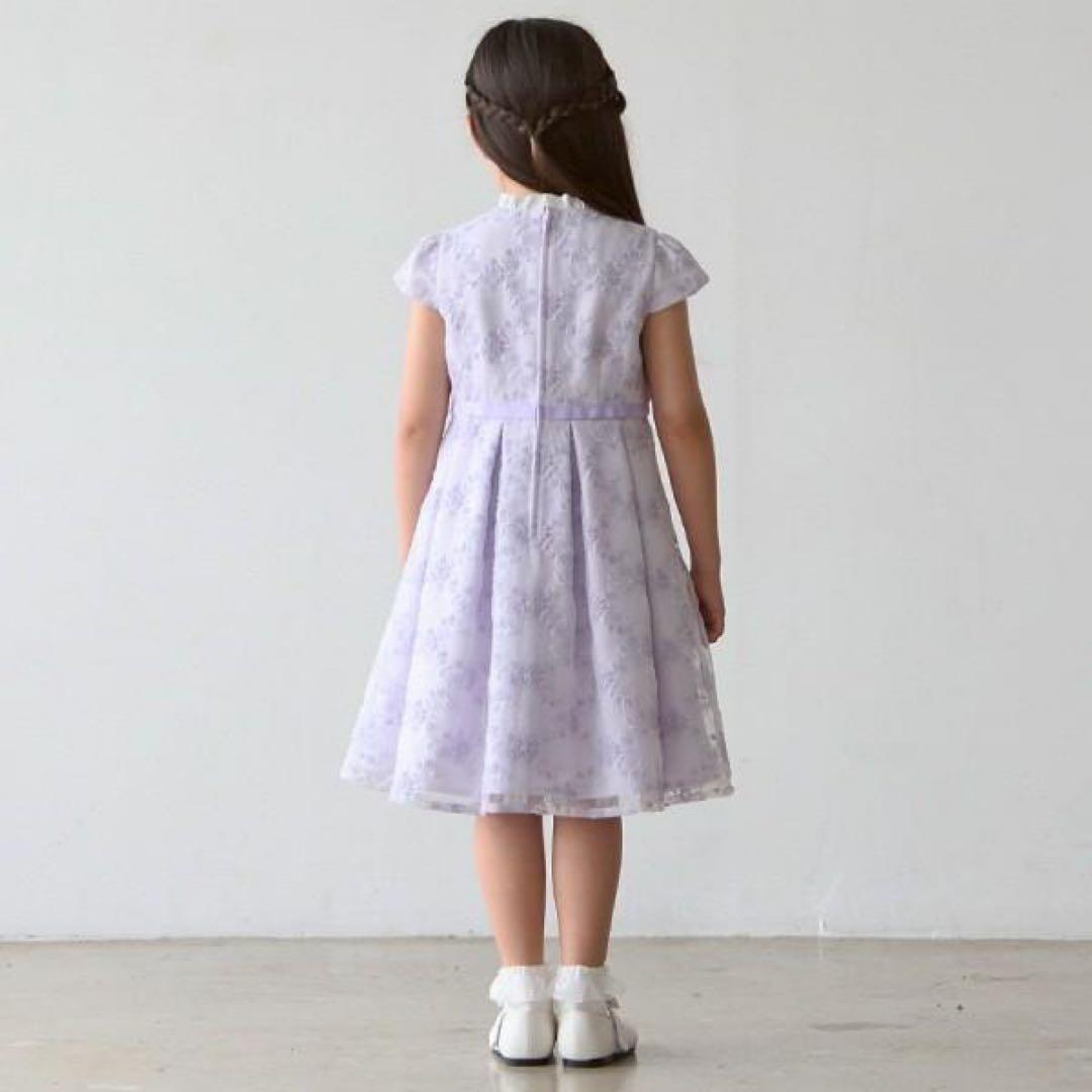 新品 petit main プティマイン 130 フォーマル 入学式 卒園式 紫