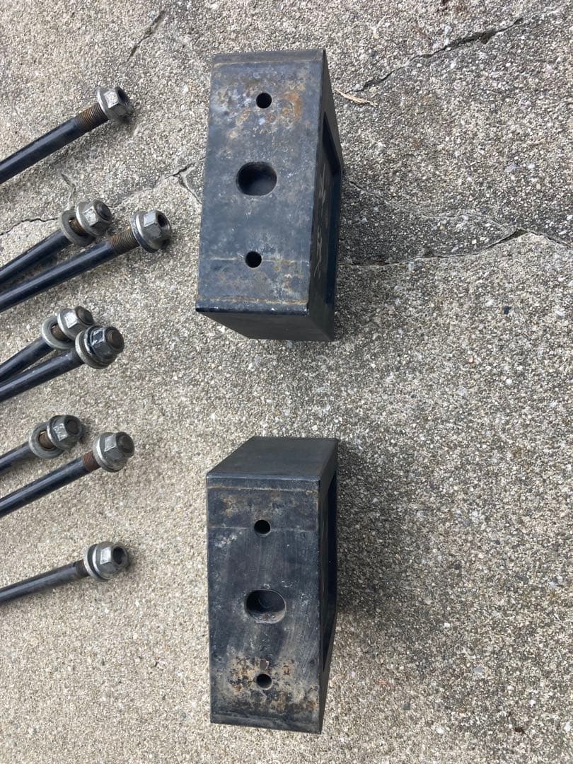 ★4インチ★ ハイエース 玄武 4インチダウンブロック 検)ローダウン genb