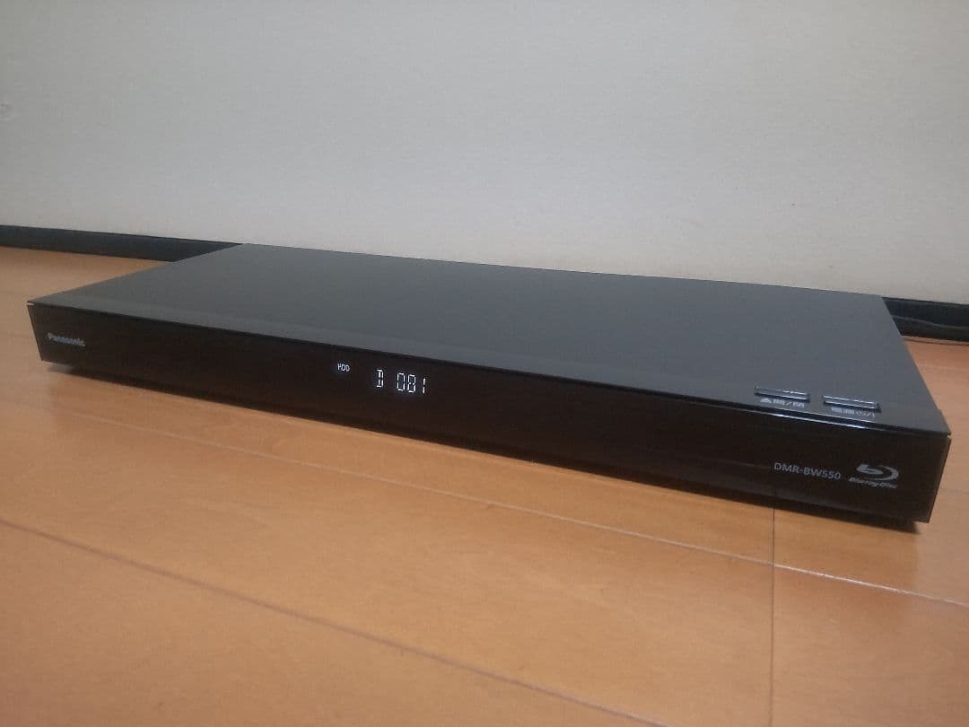 パナソニック　DIGA DMR―BW550(2018年)　プチメンテ済み　美品