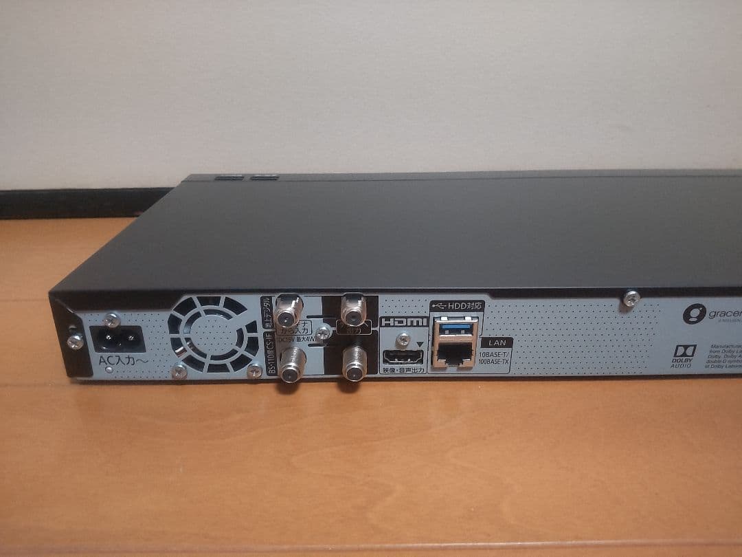 パナソニック　DIGA DMR―BW550(2018年)　プチメンテ済み　美品