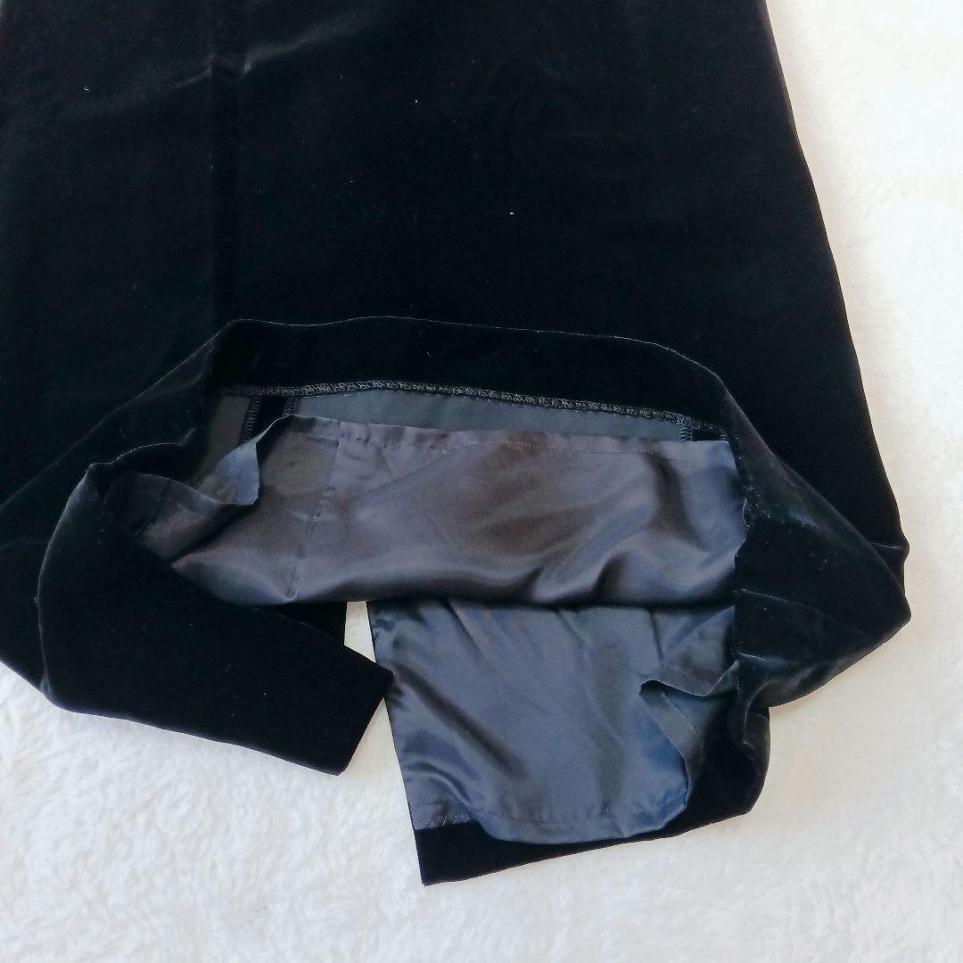 TOKYO SOIR　マザーズドレス　9号　ベロア　セットアップ　シースルー