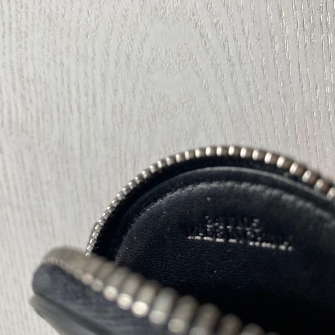 LOEWE ロエベ アナグラム ケース　丸型 ラウンド ジップ ブラック