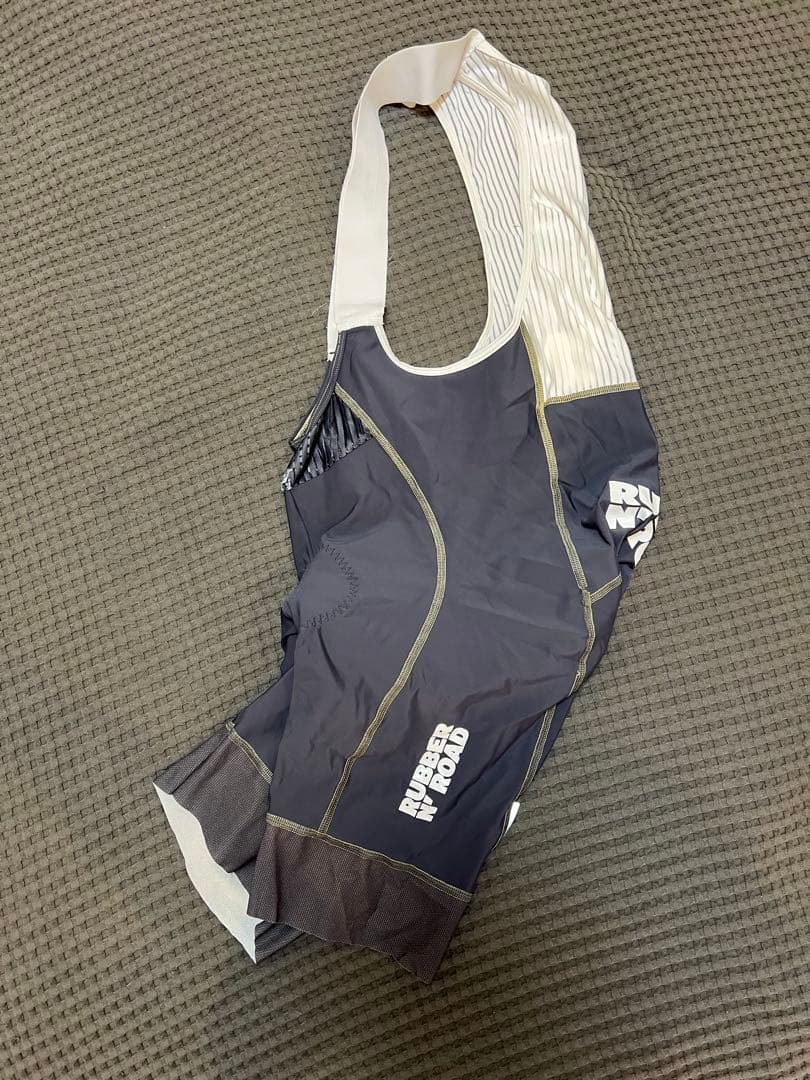 RUBBER N' ROAD ビブタイツ ダークグレー Size M