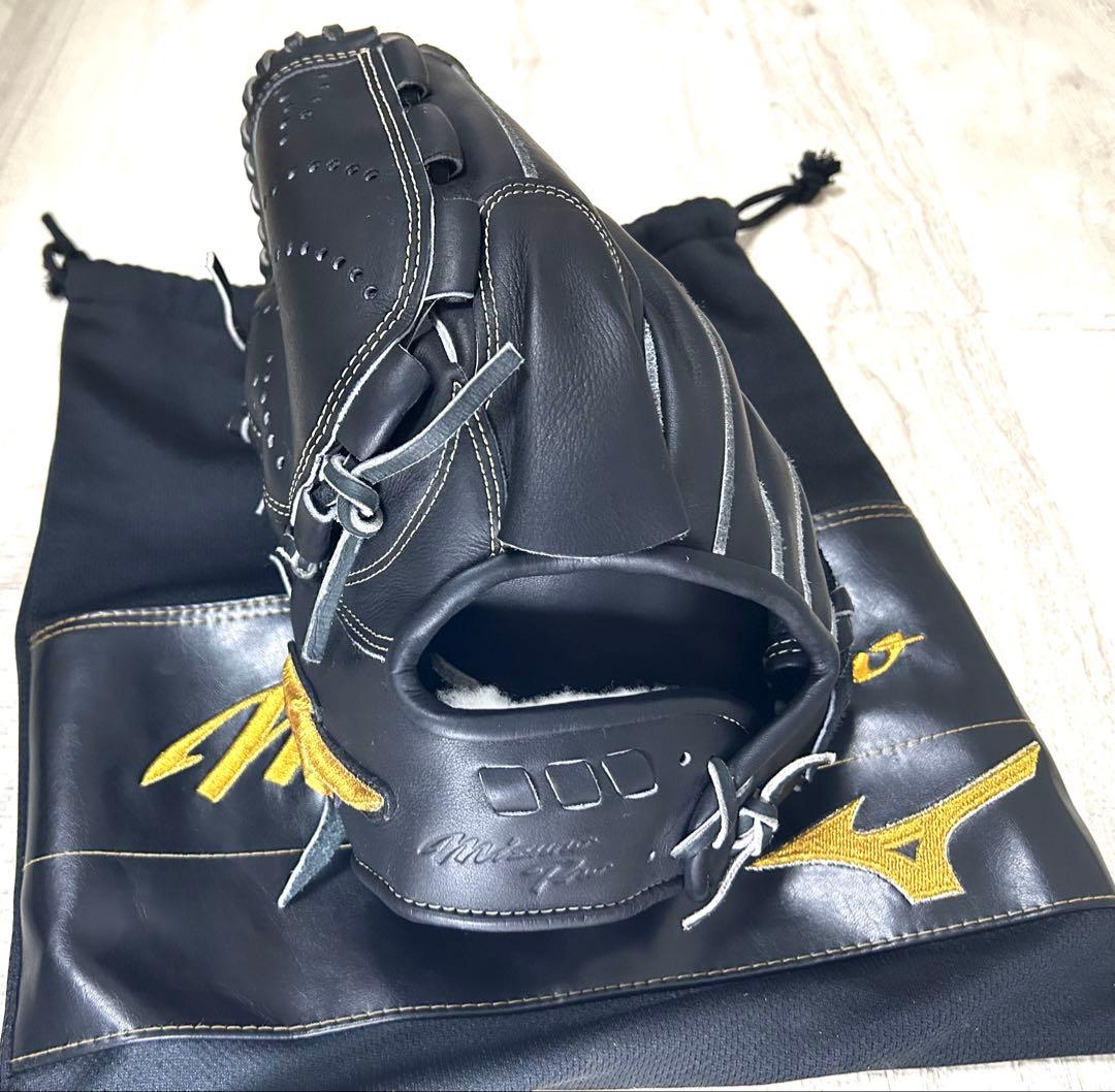 軟式グローブ　ミズノプロ　左利き　投手　お手入れセット