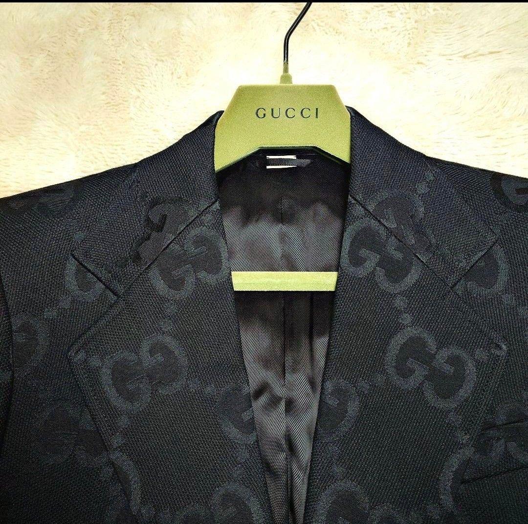 グッチ 23-24AW アリーコレクション ジャンボGG テーラードジャケット