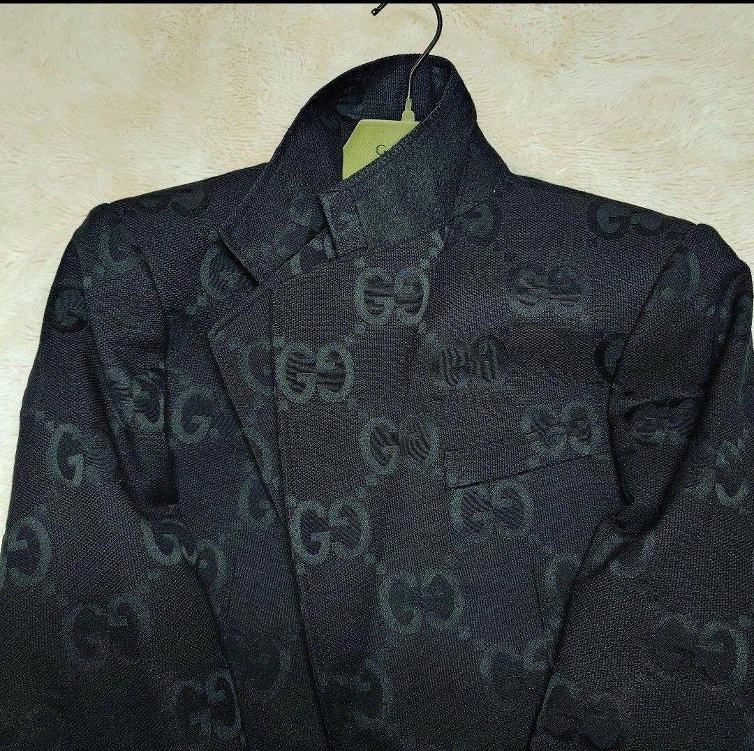 グッチ 23-24AW アリーコレクション ジャンボGG テーラードジャケット