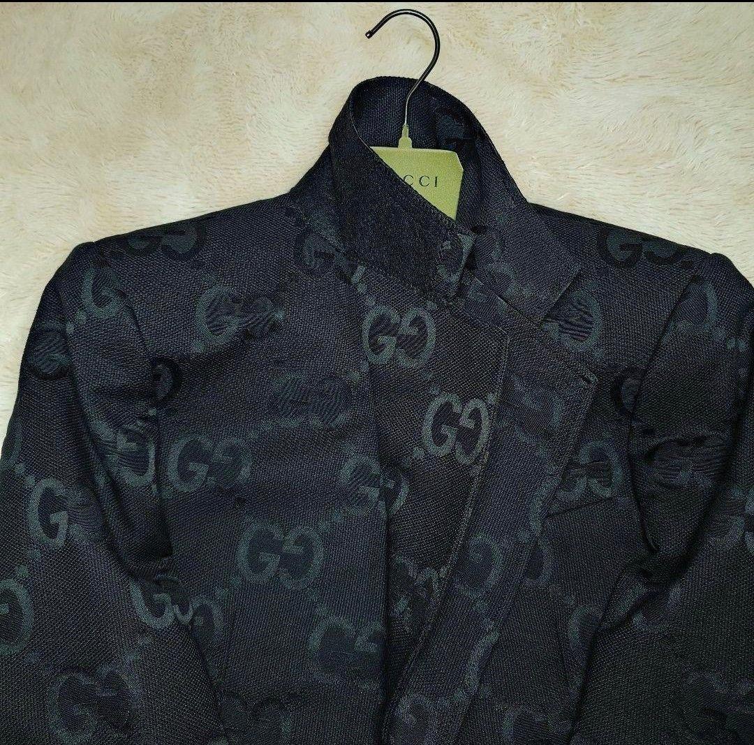 グッチ 23-24AW アリーコレクション ジャンボGG テーラードジャケット