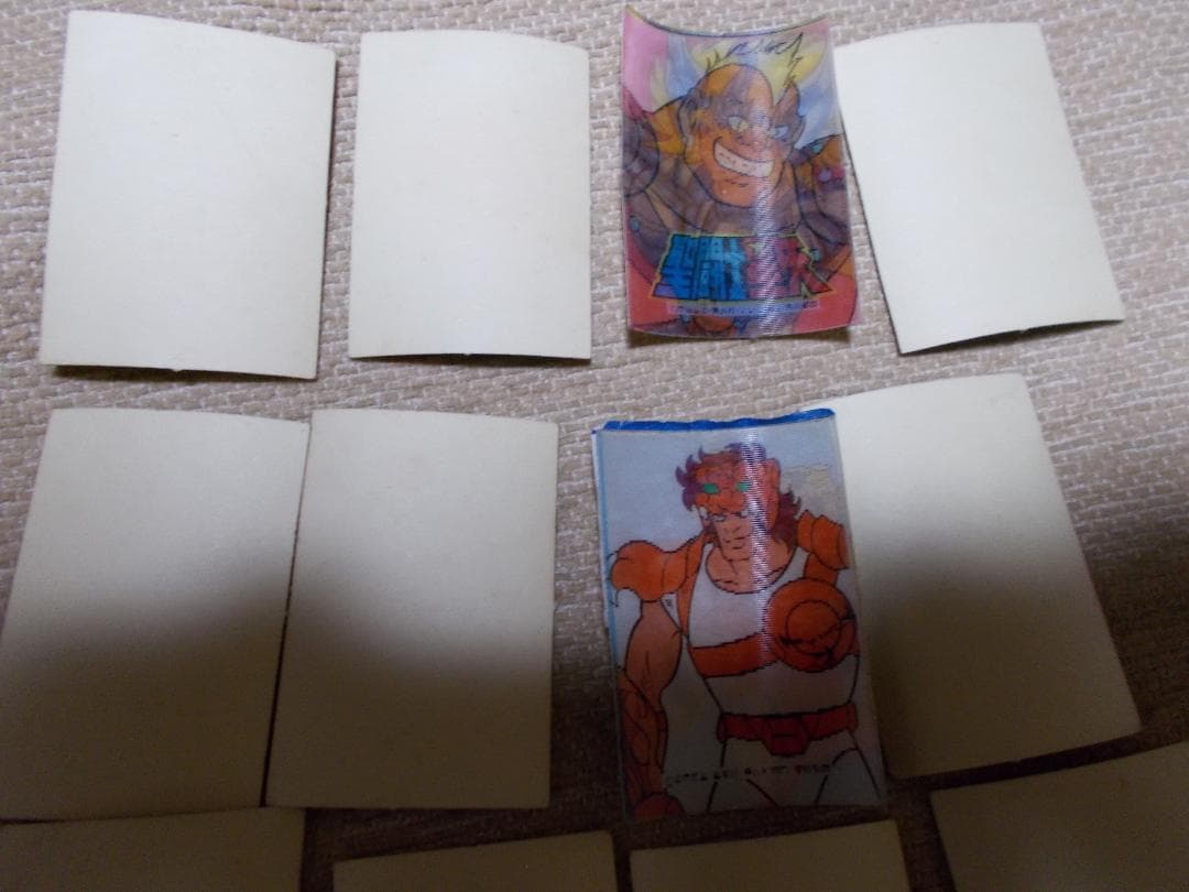 聖闘士星矢　1980年代～90年代のシール、マグネット、カード等109枚セット