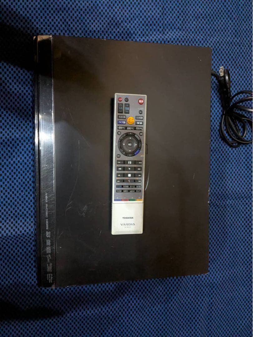 ラスト値下げ‼️TOSHIBA ブルーレイレコーダー リモコン付き