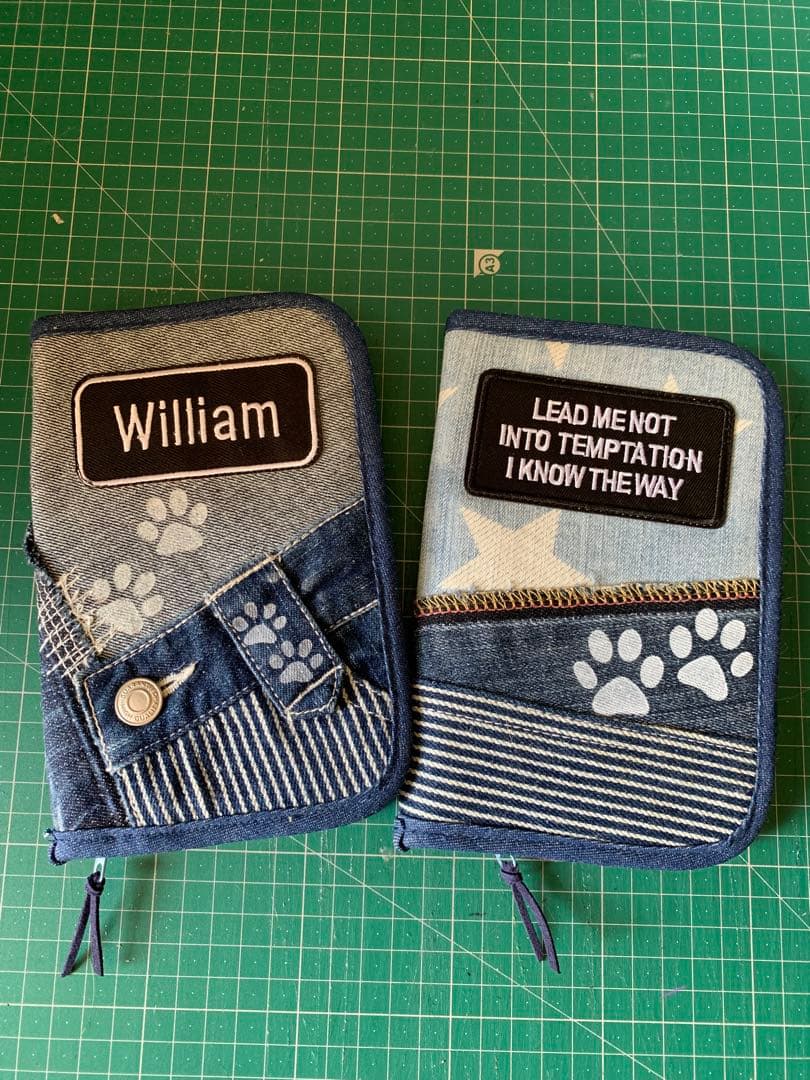 【なよ】ワイヤー口金ボストンバッグ、マルチケース×2