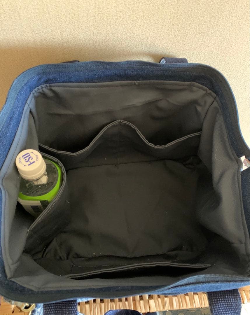 【なよ】ワイヤー口金ボストンバッグ、マルチケース×2