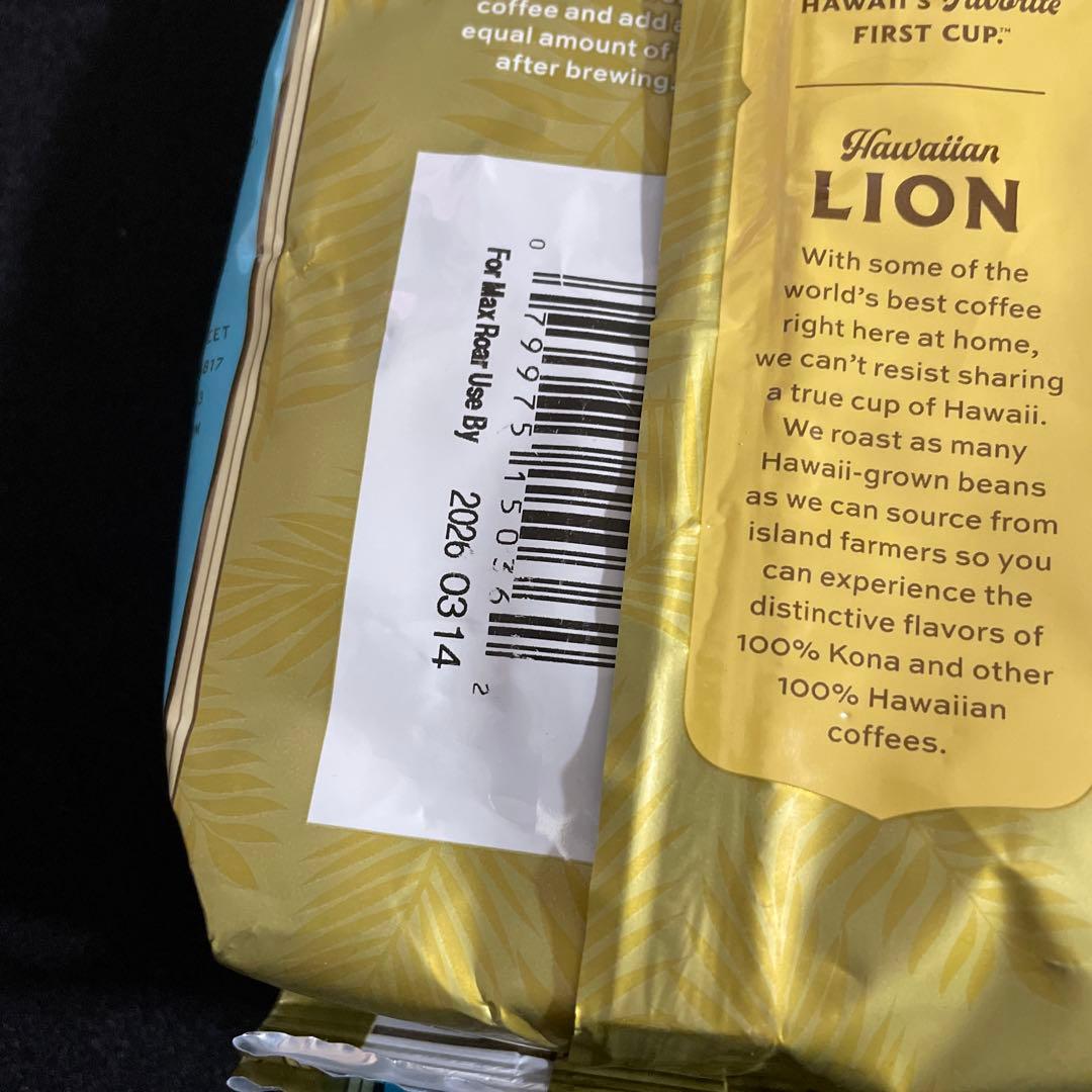 ライオン コナコーヒー 100% 粉タイプ　2袋