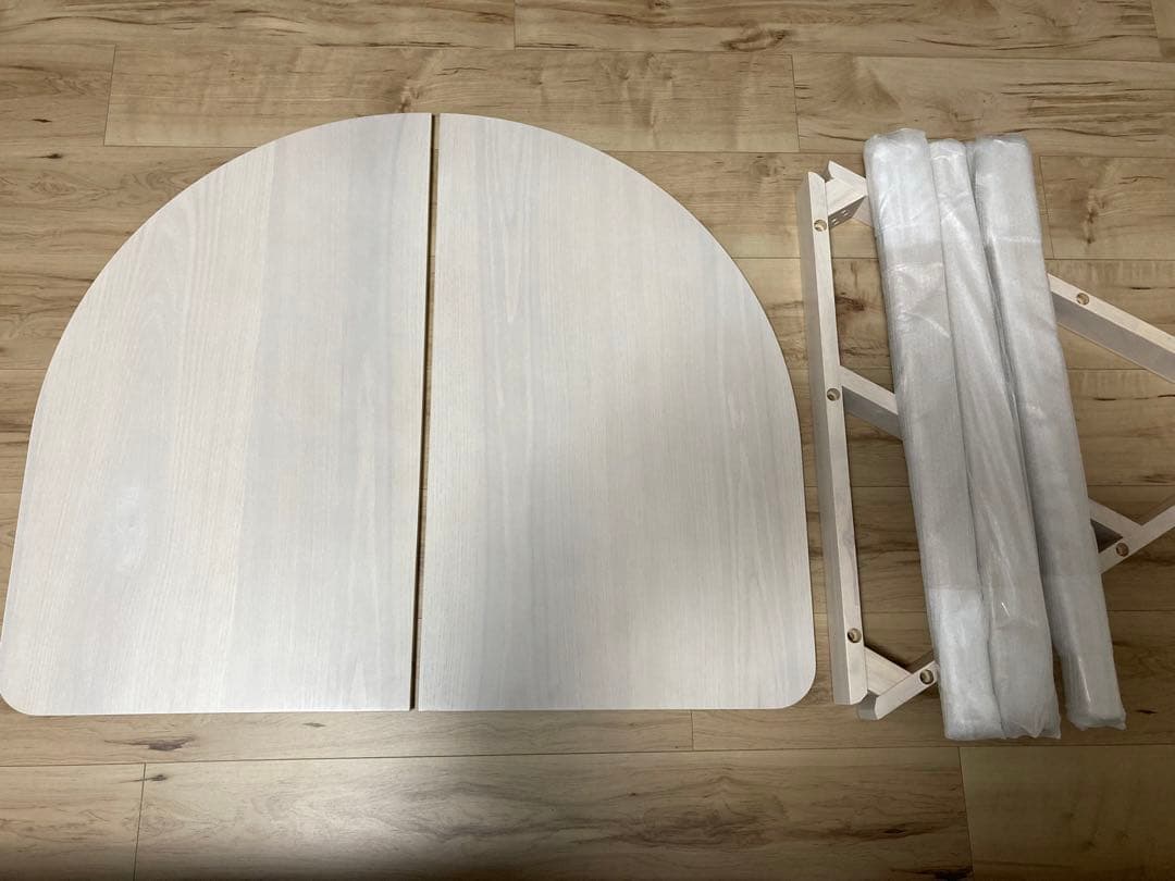 ※値下げ中！RASIK 変形ダイニングテーブル Litral リトラル ホワイト