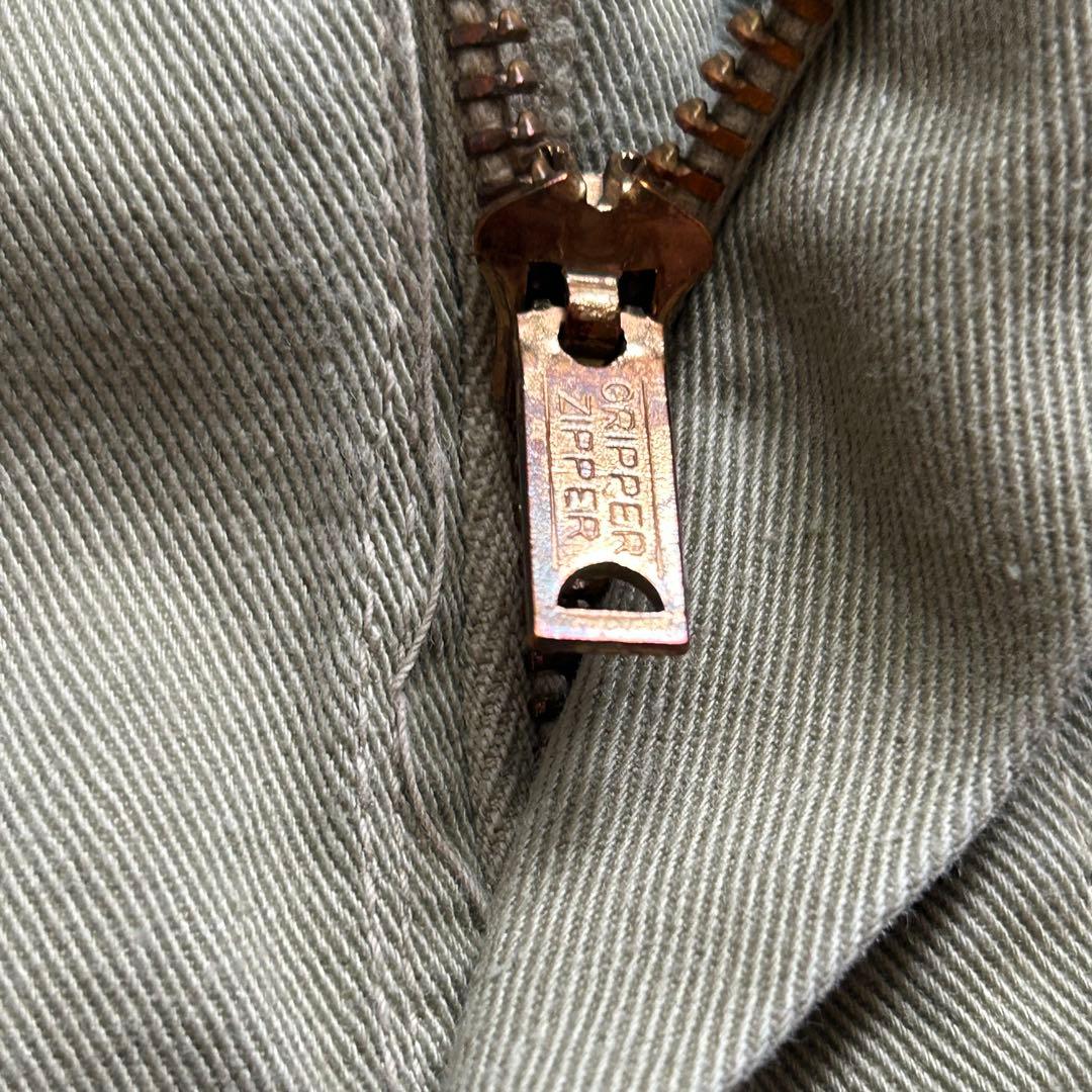 60s ヴィンテージ USA製 チノパン スタンプ グリッパー両爪 尿素 股マチ