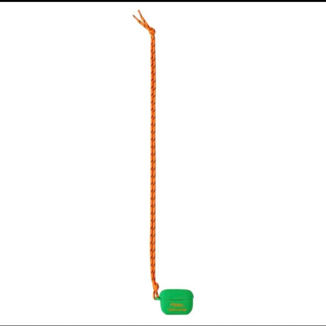 新品★MARNI AirPods Pro イヤホンケース グリーンストラップ付き