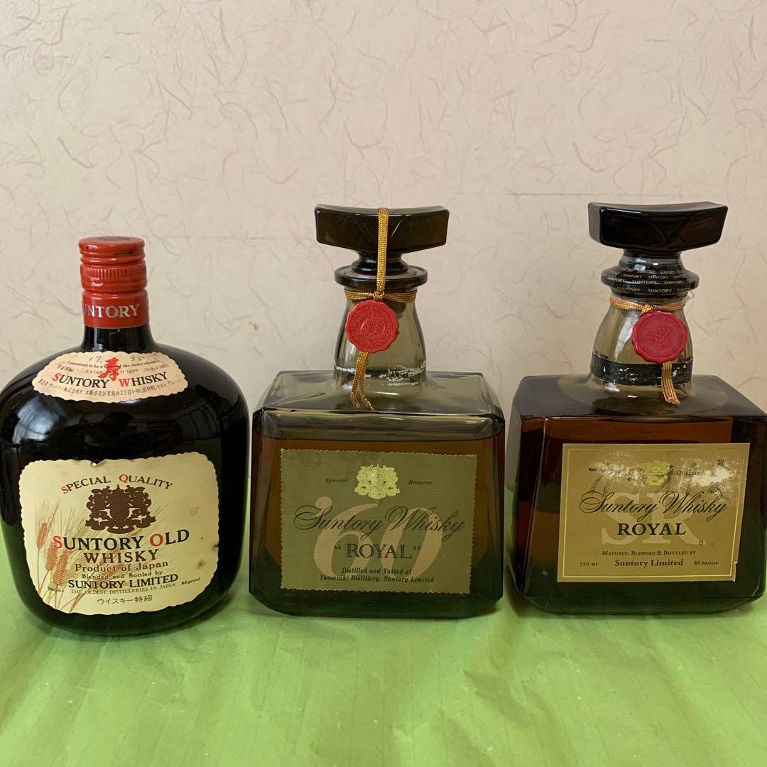 サントリー SR ‘60 YAMAZAKI.SUNTORY OLD 3本 セット