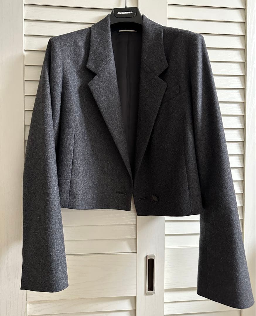 お値下げ中！おススメ！高級伊製グアベロ生地！美品ドゥーズィエムクラス　ジャケット