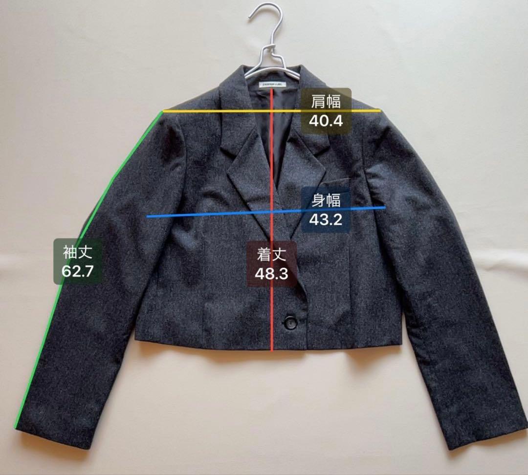 お値下げ中！おススメ！高級伊製グアベロ生地！美品ドゥーズィエムクラス　ジャケット