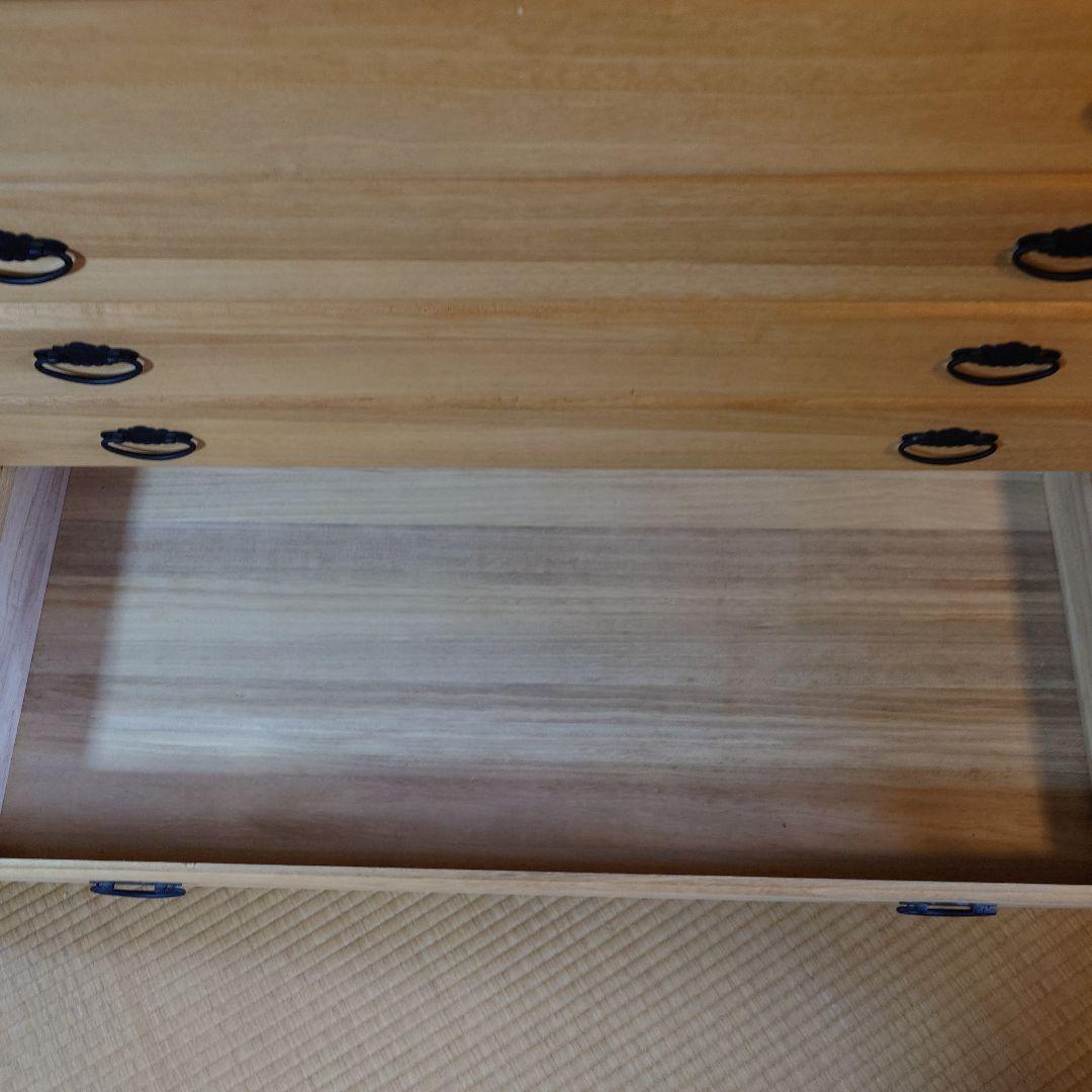 桐　たんす　箪笥　8段