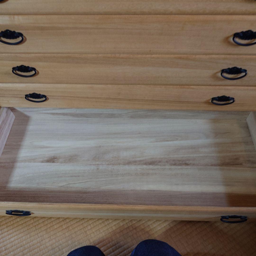 桐　たんす　箪笥　8段